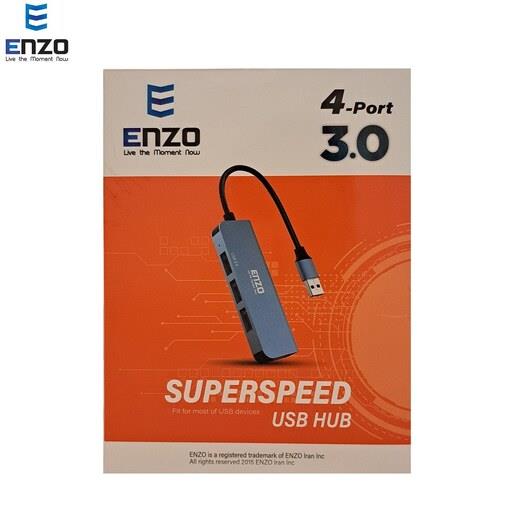 هاب 4پورت ENZO UH-44 USB3